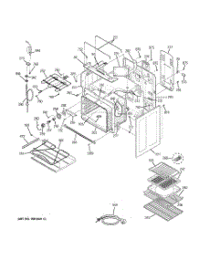 03 - Body Parts parts for Ge Range JCB968WK2WW from AppliancePartsPros.com