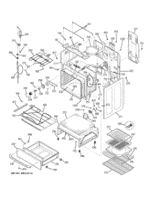 03 - Body Parts parts for Ge Range JBP95SF2SS from AppliancePartsPros.com