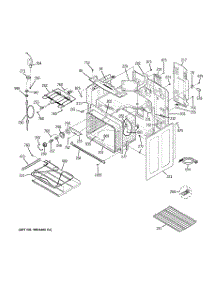 03 - Body Parts parts for Ge Range JCB910BK6BB from AppliancePartsPros.com