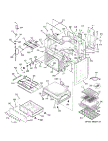 03 - Body Parts parts for Ge Range JCB909SK1SS from AppliancePartsPros.com