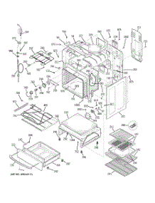 03 - Body Parts parts for Ge Range JBP95SF1SS from AppliancePartsPros.com