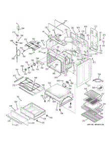 03 - Body Parts parts for Ge Range JCB909SL1SS from AppliancePartsPros.com