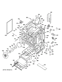 03 - Body Parts parts for Ge Range C2S980SEM5SS from AppliancePartsPros.com