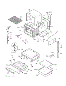 04 - Body Parts parts for Ge Range JGS968SEK4SS from AppliancePartsPros.com