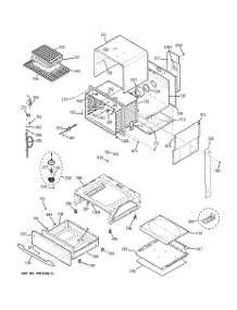 04 - Body Parts parts for Ge Range JGS968SH1SS from AppliancePartsPros.com