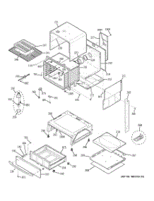 04 - Body Parts parts for Ge Range JGS905KEK1CC from AppliancePartsPros.com