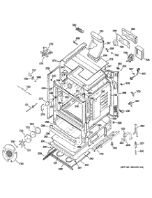 03 - Body Parts parts for Ge Range JGB915WEF2WW from AppliancePartsPros.com