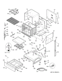 03 - Body Parts parts for Ge Range P2S975DEP1BB from AppliancePartsPros.com