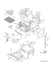 02 - Body Parts parts for Ge Range JSP39SN3SS from AppliancePartsPros.com