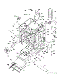 03 - Body Parts parts for Ge Range P2B918DEM4BB from AppliancePartsPros.com