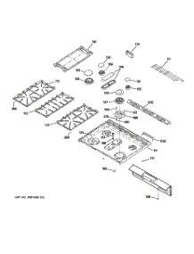 02 - Control Panel & Cooktop parts for Ge Range C2S980SEM4SS from AppliancePartsPros.com