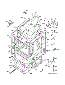 03 - Body Parts parts for Ge Range JGB900BEF3BB from AppliancePartsPros.com