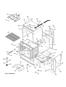02 - Body Parts parts for Ge Range JDS28DN2WW from AppliancePartsPros.com