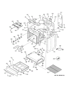03 - Body Parts parts for Ge Range PCB800SP1SS from AppliancePartsPros.com