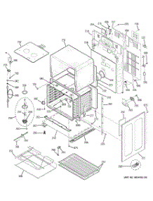 04 - Lower Oven parts for Ge Range PB975TP1WW from AppliancePartsPros.com