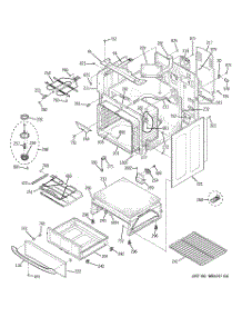 03 - Body Parts parts for Ge Range JB770SP1SS from AppliancePartsPros.com