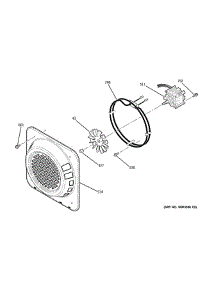 Convection Fan parts for Ge Range PCB975DP1WW from AppliancePartsPros.com