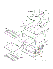 Upper Oven parts for Ge Range PCB975SP1SS from AppliancePartsPros.com