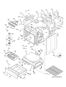 03 - Body Parts parts for Ge Range JB740TP1WW from AppliancePartsPros.com