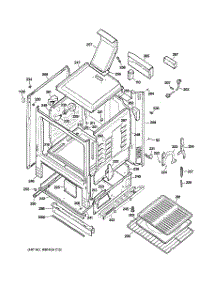 03 - Body Parts parts for Ge Range JGSS05DEM4BB from AppliancePartsPros.com