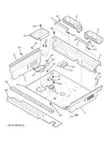 07 - Cooling Fan parts for Ge Range P2S975CEM2CC from AppliancePartsPros.com