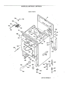 02 - Body Parts parts for Ge Range JBP76GV3 from AppliancePartsPros.com