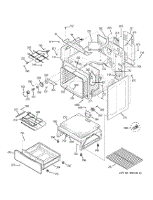 03 - Body Parts parts for Ge Range JB650SP1SS from AppliancePartsPros.com