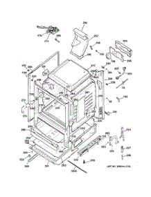03 - Body Parts parts for Ge Range JGBP28DEM5BB from AppliancePartsPros.com