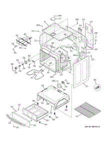 03 - Body Parts parts for Ge Range JBP23SN1SS from AppliancePartsPros.com