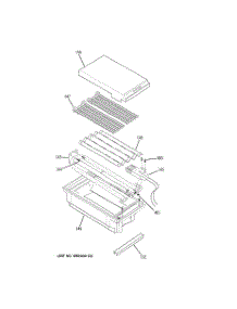 04 - Grill Assembly parts for Ge Range ZDP48L6RH2SS from AppliancePartsPros.com