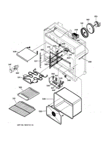 02 - Oven Assembly parts for Ge Range ZDP36N4DWSS from AppliancePartsPros.com
