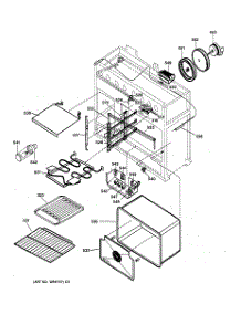 02 - Oven Assembly parts for Ge Range ZDP36N4DD2SS from AppliancePartsPros.com