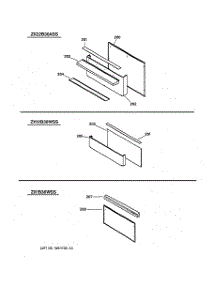 06 - Accessory Backguard Assembly parts for Ge Range ZDP36N4DD2SS from AppliancePartsPros.com