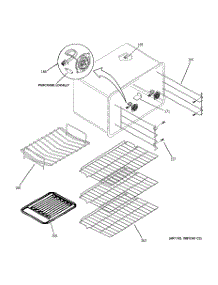 05 - Racks & Glides parts for Ge Range ZDP30N4H4SS from AppliancePartsPros.com