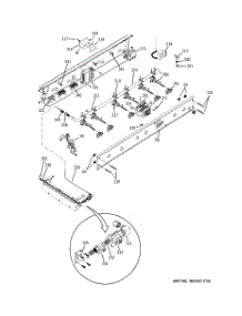 04 - Manifold Assembly parts for Ge Range ZDP36N4DH5SS from AppliancePartsPros.com