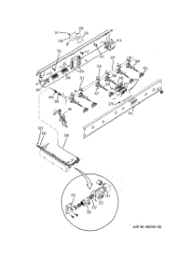 05 - Manifold Assembly parts for Ge Range ZDP36N4RH1SS from AppliancePartsPros.com