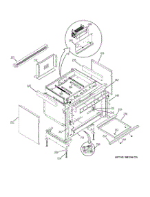 08 - Structure parts for Ge Range ZDP36N4RH1SS from AppliancePartsPros.com