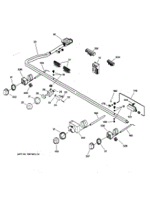 03 - Manifold & Controls parts for Ge Range ZDP48N6DD2SS from AppliancePartsPros.com