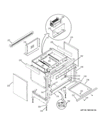 08 - Structure parts for Ge Range ZDP36N4DH1SS from AppliancePartsPros.com