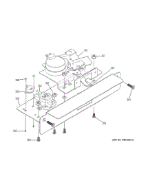 02 - Door Latch parts for Ge Range ZDP36N4DH7SS from AppliancePartsPros.com