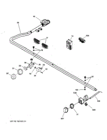 07 - Manifold & Controls parts for Ge Range ZDP36L6DSS from AppliancePartsPros.com