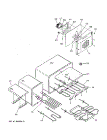 06 - Oven Assembly parts for Ge Range ZDP48L4GH5SS from AppliancePartsPros.com