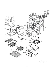 02 - Unit Parts parts for Ge Range ZDP48N6RD1SS from AppliancePartsPros.com