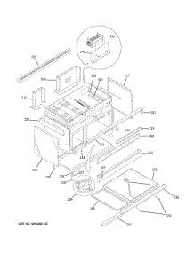 08 - Structure parts for Ge Range ZDP48N6DH7SS from AppliancePartsPros.com