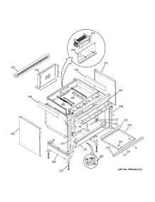 07 - Structure parts for Ge Range ZDP36L4DH5SS from AppliancePartsPros.com