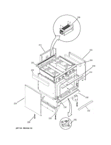 05 - Structure parts for Ge Range ZDP30N4H1SS from AppliancePartsPros.com