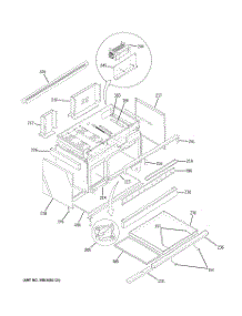 08 - Structure parts for Ge Range ZDP48N4GH5SS from AppliancePartsPros.com