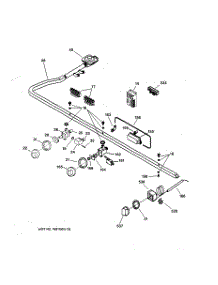 03 - Manifold & Controls parts for Ge Range ZDP36L4RWSS from AppliancePartsPros.com