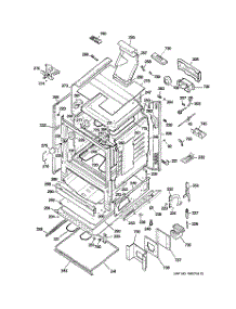 03 - Body Parts parts for Ge Range J2B912SEK2SS from AppliancePartsPros.com