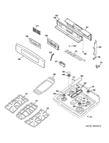 02 - Control Panel & Cooktop parts for Ge Range PGB916SEM1SS from AppliancePartsPros.com